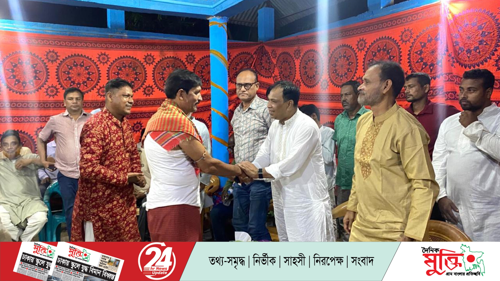 সনাতন ধর্মাবলম্বীদের পাশে থাকার আশ্বাস কয়ছরের