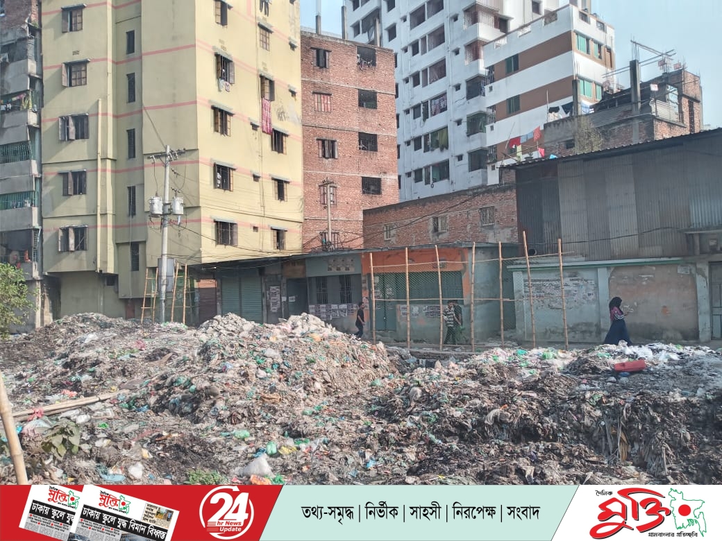 কেরানীগঞ্জে খাল দখল–ময়লার দুষণে জনদুর্ভোগ