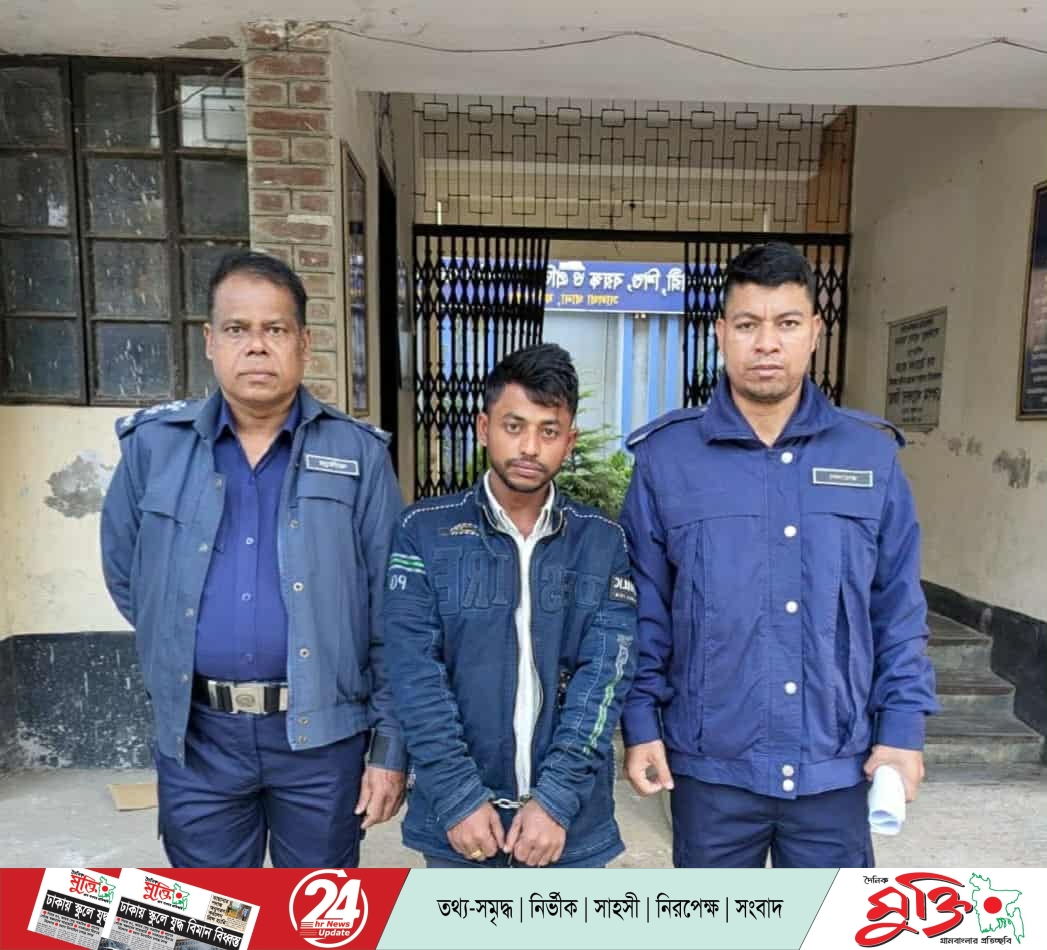 সালথায় মাছ ব্যবসায়ী হত্যা মামলার আসামি আটক