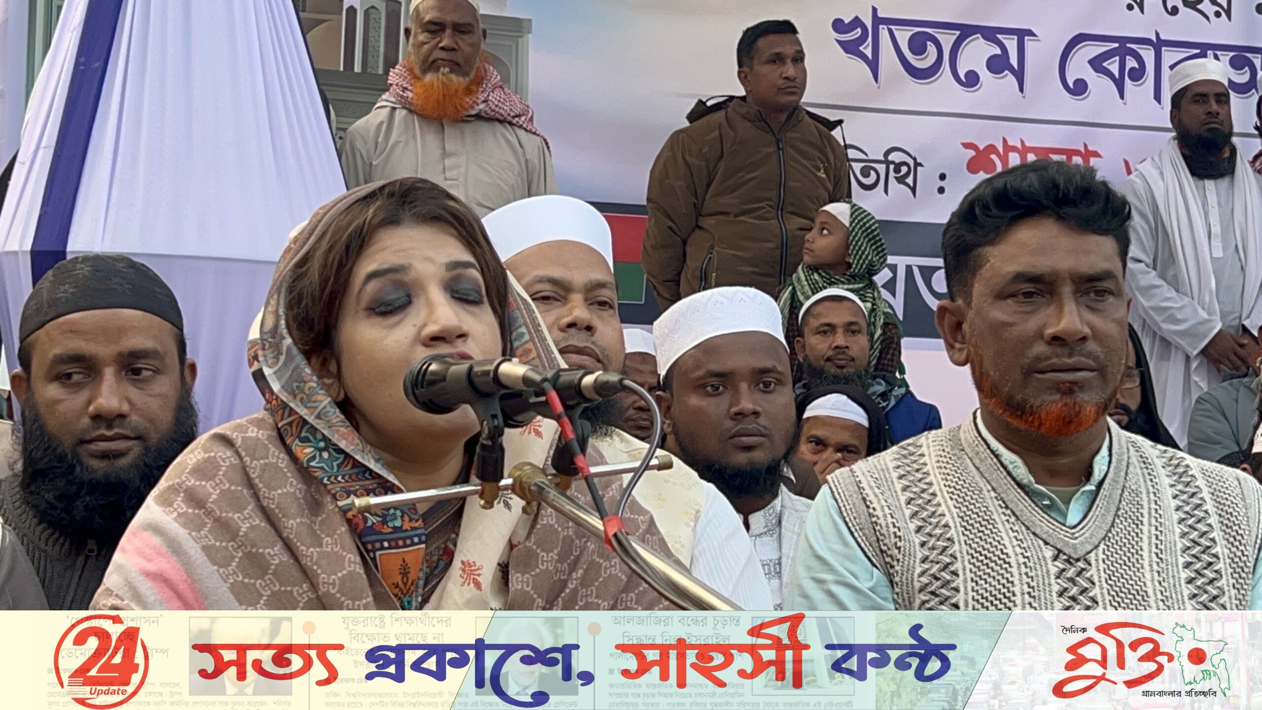 আলেম-উলামাদের জন্য আমাদের দরজা খোলা ছিলো: শামা ওবায়েদ