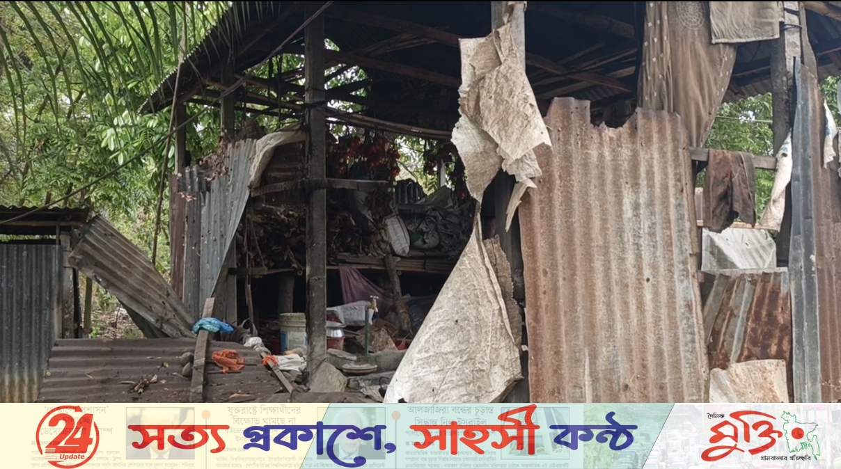 শ্রীপুরে প্রবাসীর বাড়িতে হামলা ও চাঁদা দাবির অভিযোগ