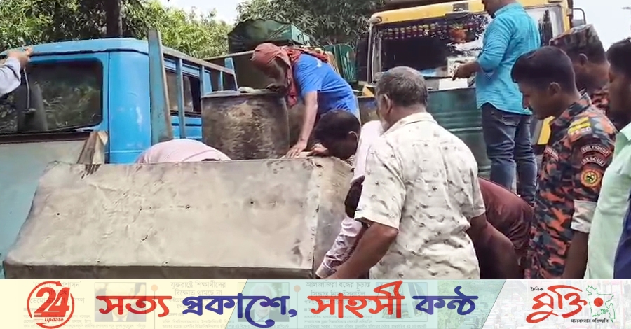 গোপন অভিযানে বিপুল পরিমান ডিজেল জব্দ, নেই মালিক