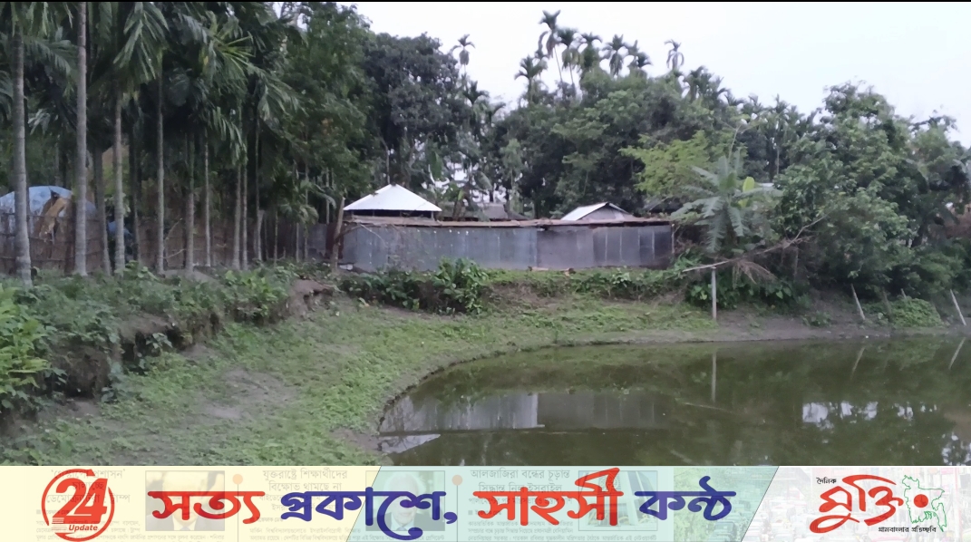 কালীগঞ্জে ৪০ বছরের ভোগদখলীয় জমি বেদখলের অভিযোগ