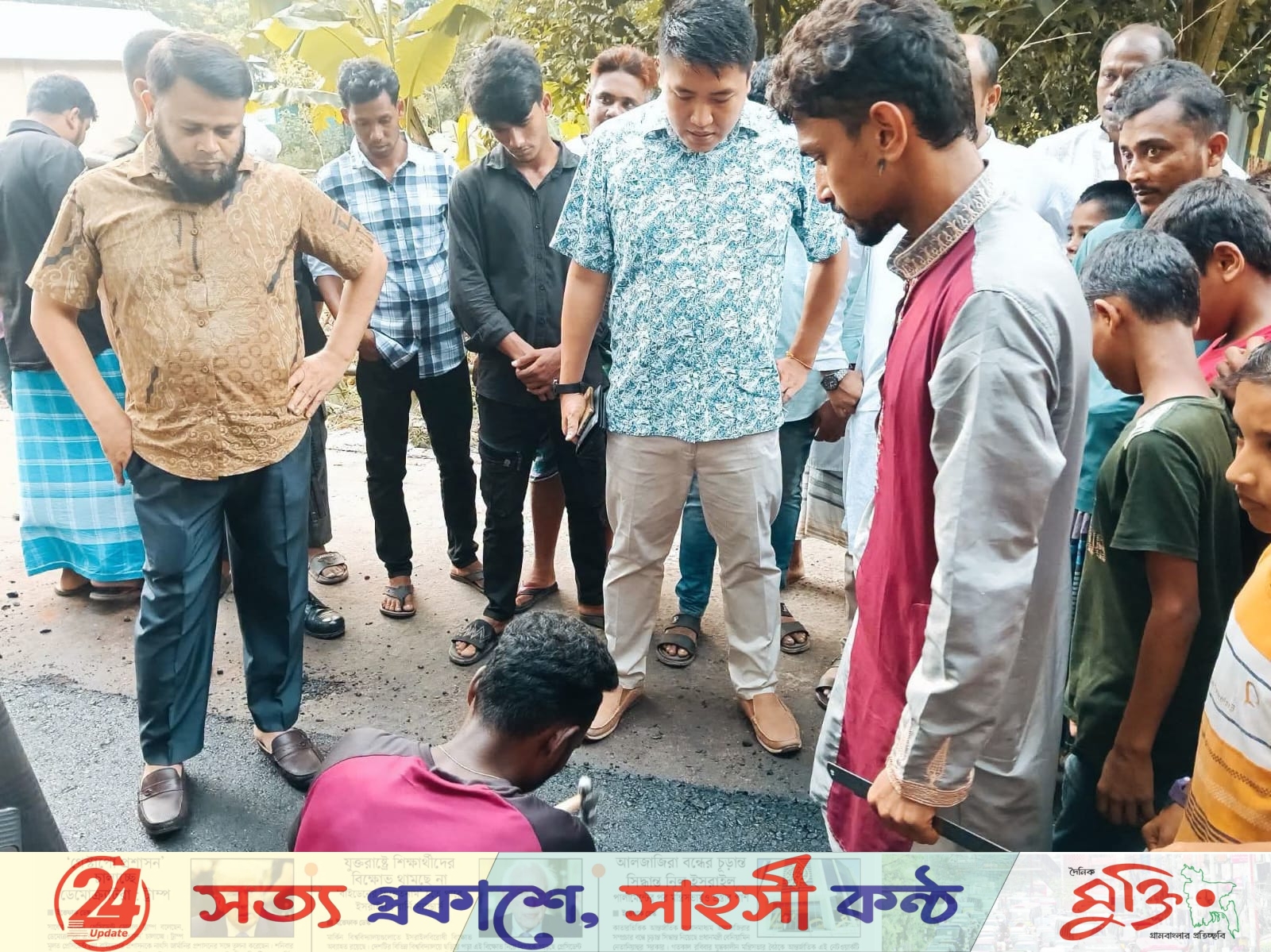 অভিযোগের তদন্তে গিয়ে মানসম্মত কাজ পেলেন ইউএনও