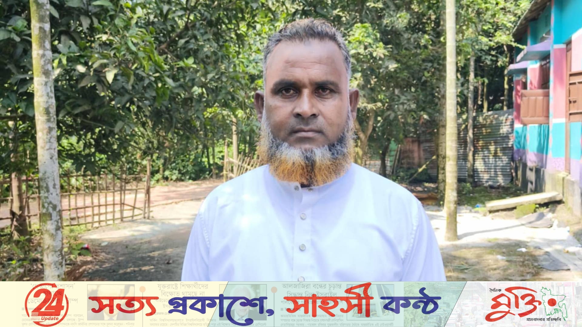 বুড়িমারী ইউপি নির্বাচন: স্ত্রীর অসুস্থতায় সরে দাঁড়ালেন, ২ নম্বর ওয়ার্ডে লড়বেন স্বামী ফজলুল হক রতন