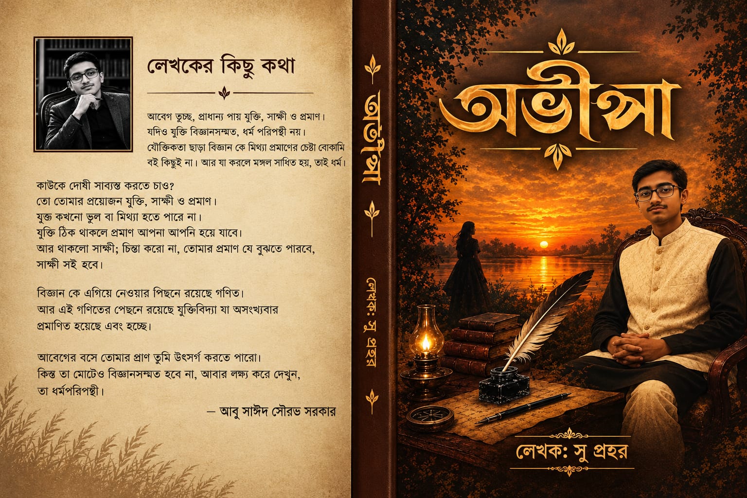 আবু সাঈদ সৌরভ সরকারের ‘অভীপ্সা’ গ্রন্থ আসছে